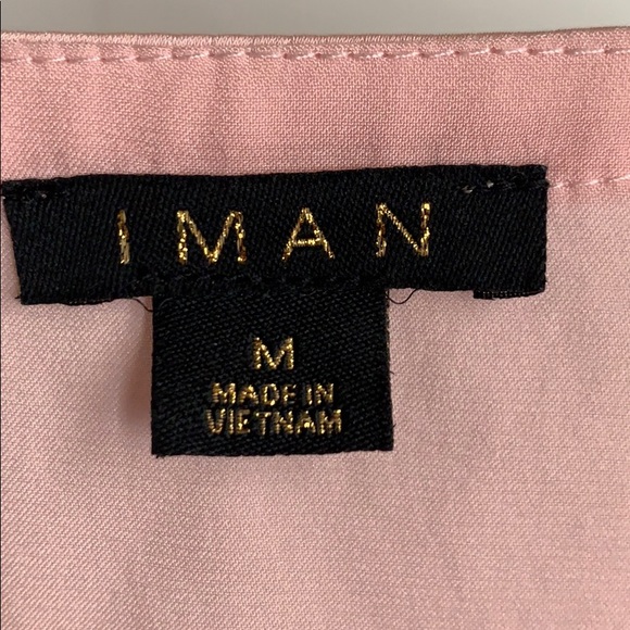 Women’s V-Neck Sleeveless Blouse with Ruffle Hem - Picture 3 of 5